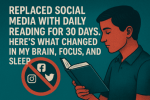 From Endless Scroll to Deep Read: How a 30-Day Social Media Fast Rewired One Person’s Brain