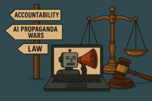 Tech’s Crossroads: Accountability in the C-Suite, AI Propaganda Wars, and the Long Arm of the Law